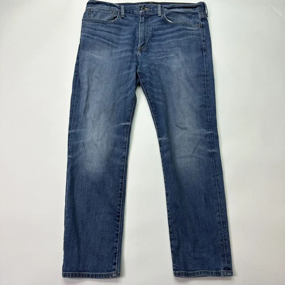 Lucky Brand 121 Heritage‎ Slim Jeans Men's Size 38x30 Blue Denim